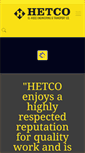 Mobile Screenshot of hetco.net